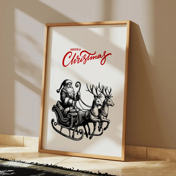 Christmas Poster - Christmas Wall Art - Christmas Wall Decor