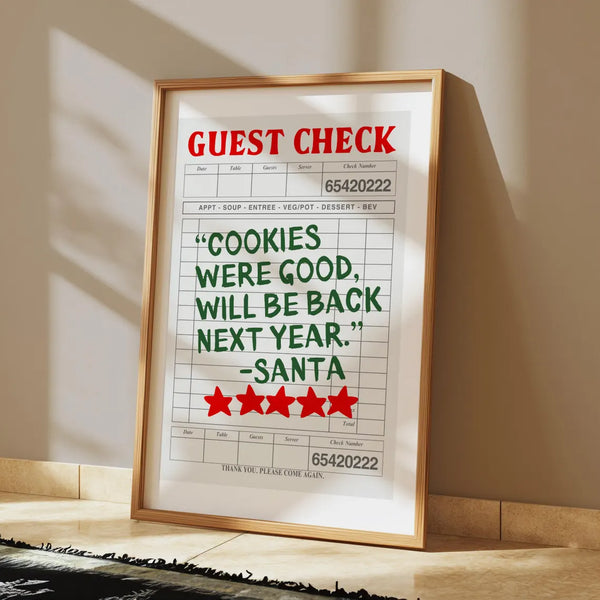 Christmas Poster - Christmas Wall Art - Christmas Wall Decor