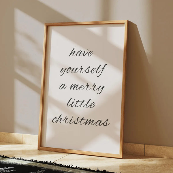 Christmas Poster - Christmas Wall Art - Christmas Wall Decor