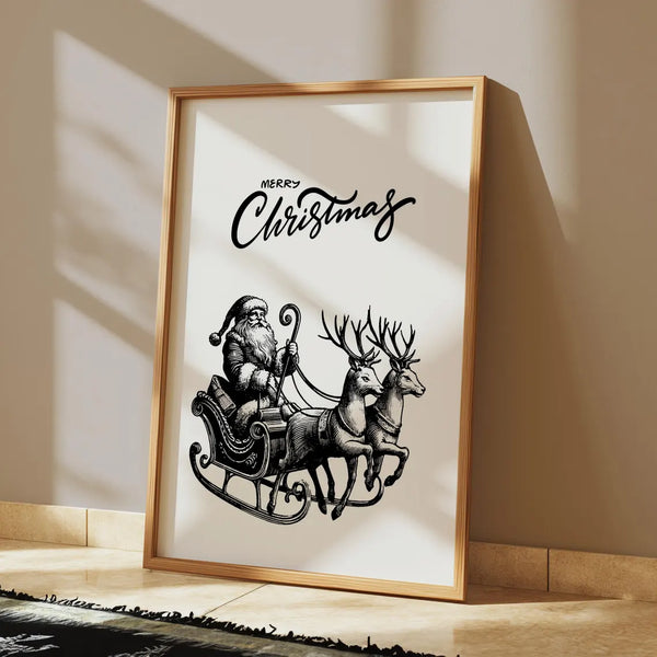Christmas Poster - Christmas Wall Art - Christmas Wall Decor