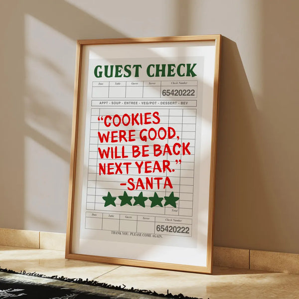 Christmas Poster - Christmas Wall Art - Christmas Wall Decor