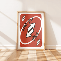 Liebe Poster – Romantische Wanddeko – Modernes Wandbild
