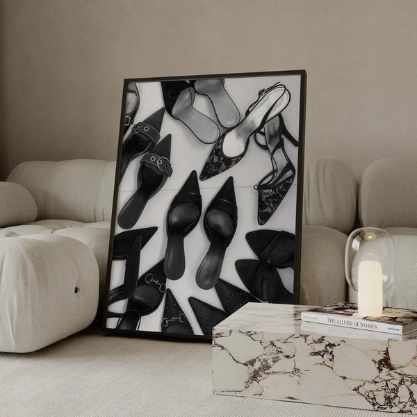 Fashion Wall Art – Mode Wandbild – High Heels Poster
