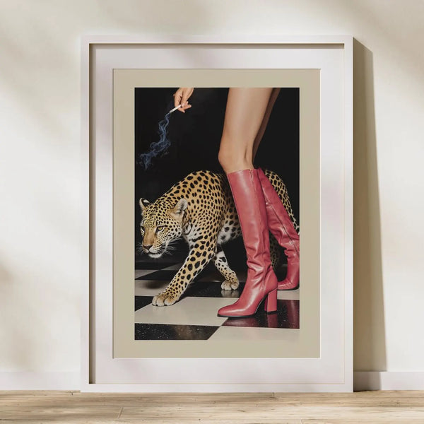 Leopard Poster – Feminine Print – Fashion Poster