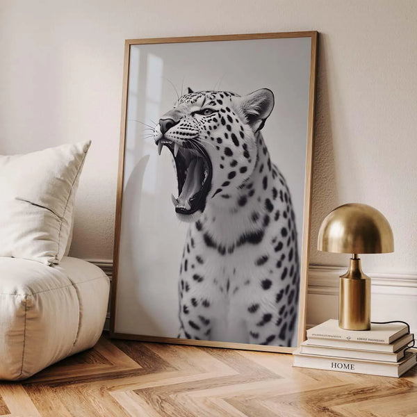 Leopard Kunstdruck – Edles Leopard Motiv – Leopard Poster