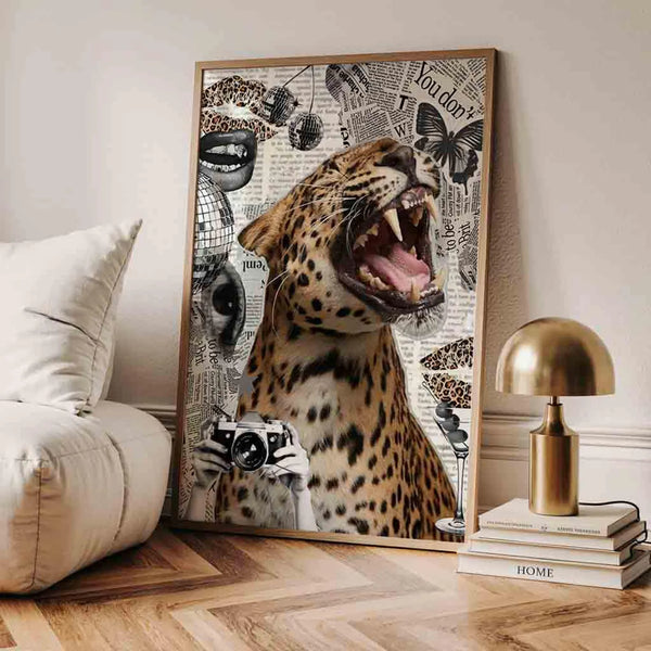Mode Poster – Wild Spirit Poster – Leopard Poster