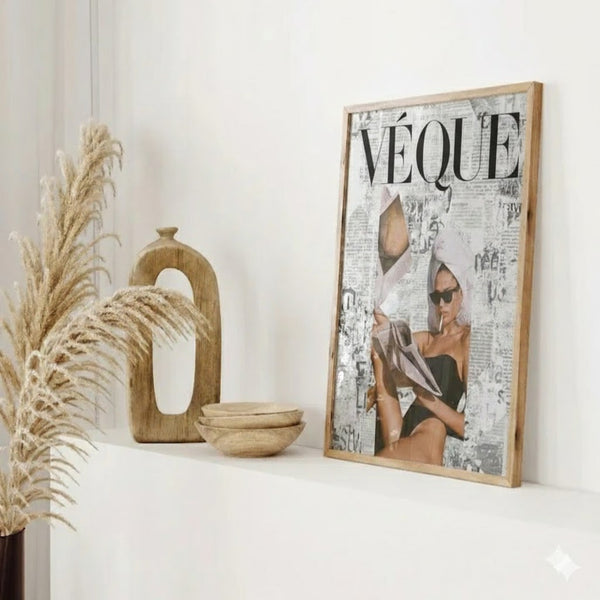 Modeposter – Weiblicher Stil – Stilvolle Wandgestaltung