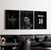 Lionel Messi Fußball Poster – Fußball Wanddeko