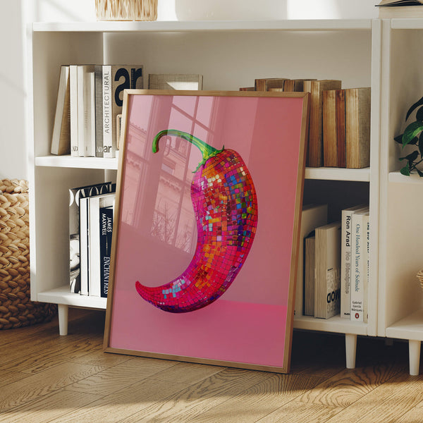 Küchen Poster – Dekobild Chili – Trendbewusste Wanddekoration