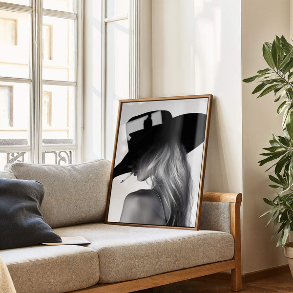 Poster Cowgirl – Western Wandmotiv – Wohnidee stilvoll