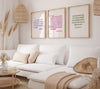 Bibelspruch - Inspirierendes Zitat - 3er Set