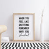 Motivational Poster - Motivational Wall Art - Gym Poster