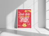 Faith Poster - Faith Wall Art - Bible Wall Art