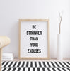 Motivational Poster - Motivational Wall Art - Gym Poster