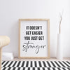 Motivational Poster - Motivational Wall Art - Gym Poster