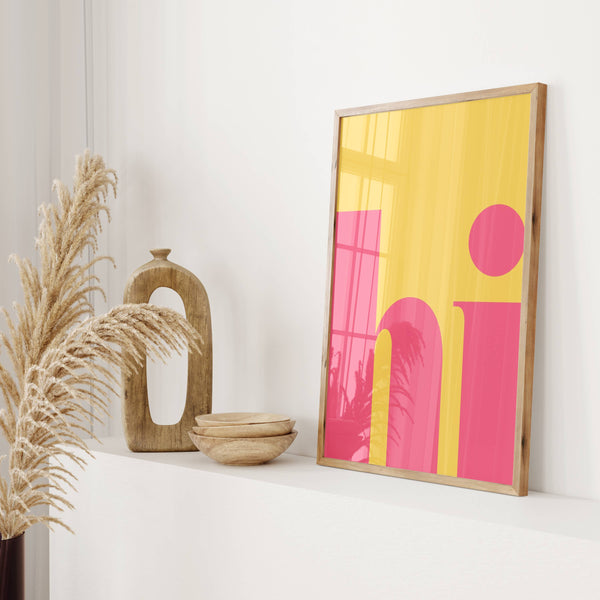 Flurposter – Hi Poster – Deko für Eingangsbereich