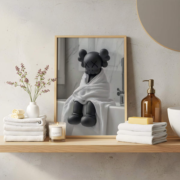 Graffiti Badezimmer Poster – Hypebeast Stil – Urban Art