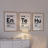 Motivational Posters - Motivational Wall Art - Set of 3