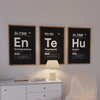 Motivational Posters - Motivational Wall Art - Set of 3