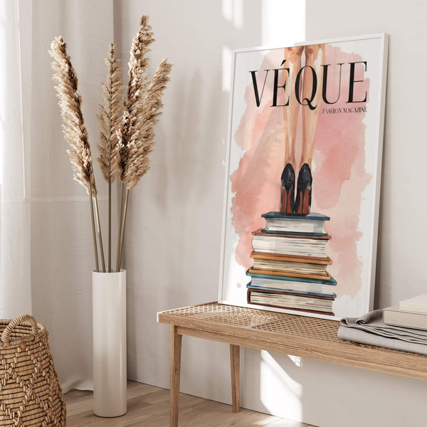 Modezeitschrift Poster – Modemagazin Cover – Fashion Deko