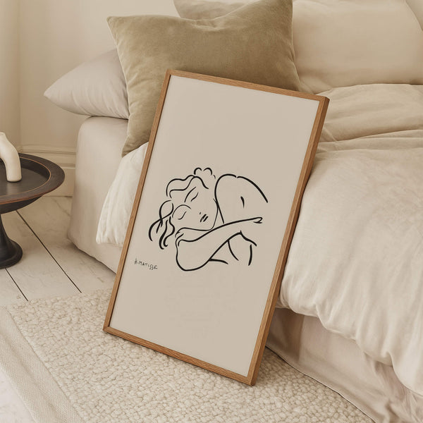 Matisse Poster – Moderne Wanddeko  – Schlafzimmer Inspiration