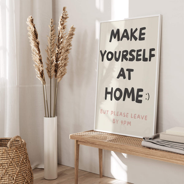 Begrüßung Poster – Kreative Typografie – Flur Inspiration