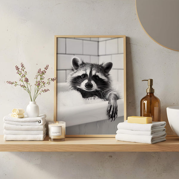 Humorvolles WC Poster – Lustiges Poster – Moderne Wandkunst