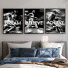 Motivational Posters - Motivational Wall Art - Set of 3
