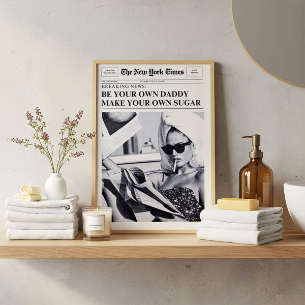 Bathroom Poster – Bathroom Decor – Bathroom Wall Art