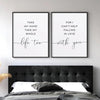 Take My Hand - Bedroom Poster - Set of 2