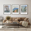 Claude Monet - Monet Kunstposter - 3er Set