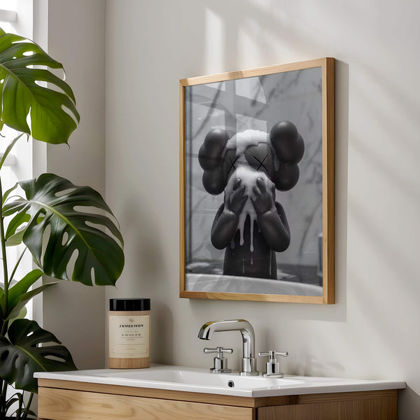 Badezimmer Wandbild – Hypebeast Poster – Urban Look