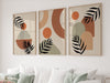 Boho Poster - Abstract Wall Art - Boho Wall Decor - Set of 3