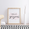 Motivation Poster - Motivation Wall Art - Girly Wall Decor