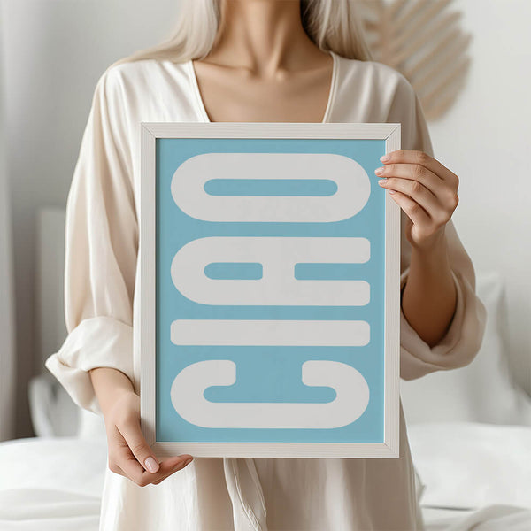 Ciao Poster – Eingansbereich Bilder – Flur Deko