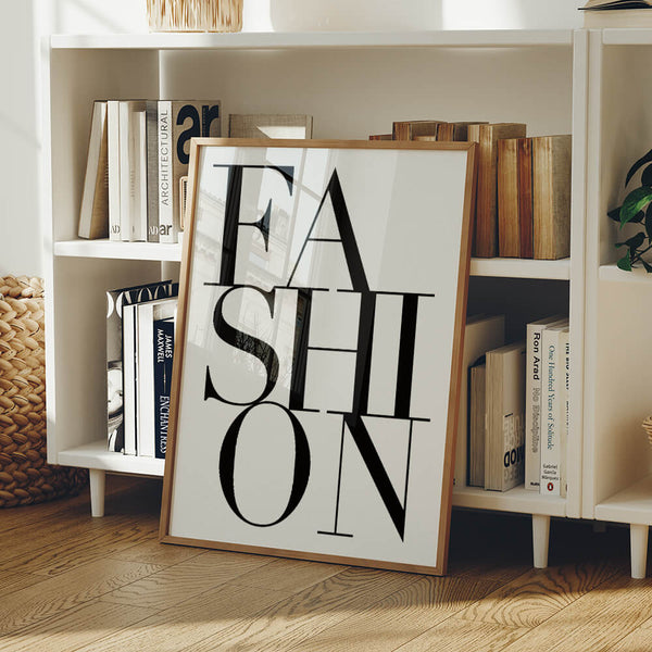 Fashion Poster – Typografie Fashion – Mode Bild