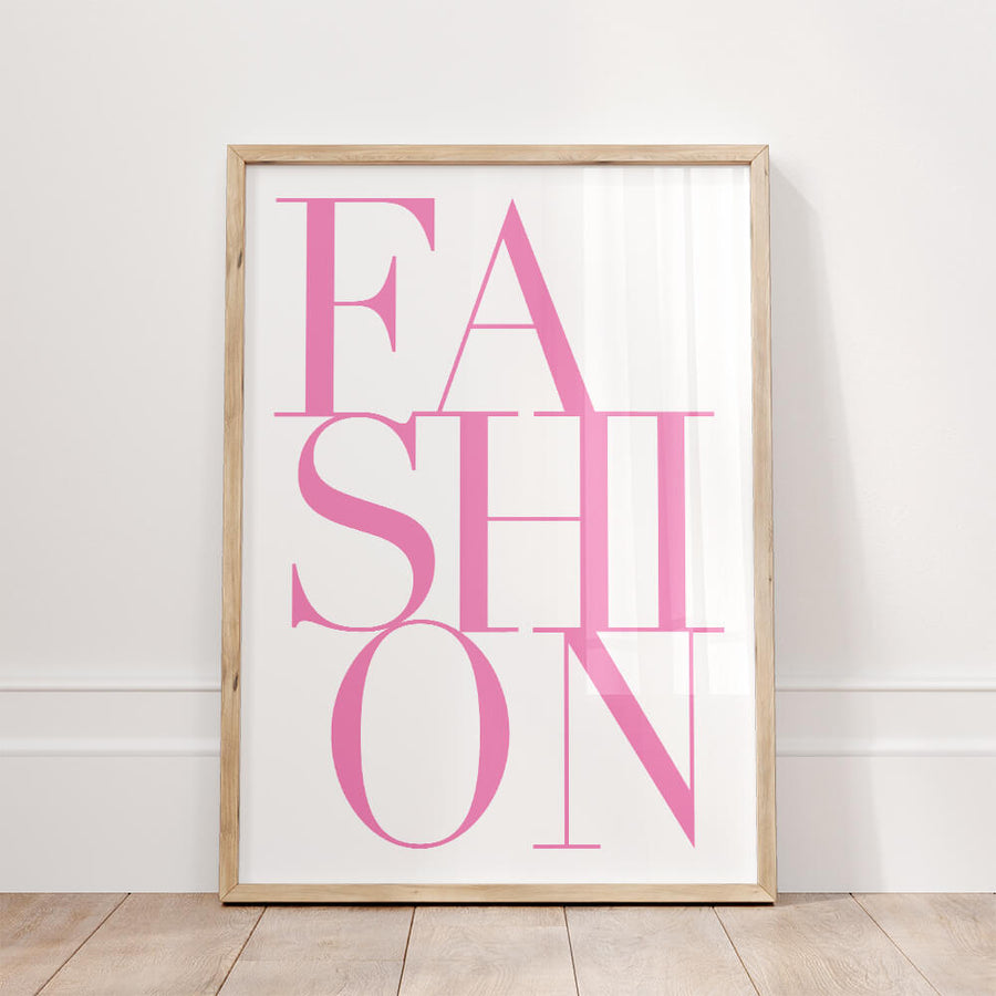 Fashion Poster – Ankleidezimmer Deko – Mode Poster