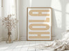 HOLA - Entrance Poster - White Background - 9 Colors