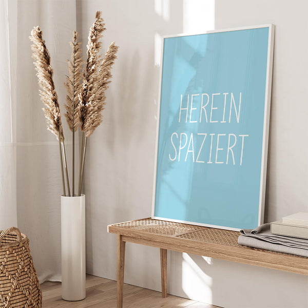 Eingangsbereich Poster – Flur Deko – Eingang Bilder – Willkommen Poster