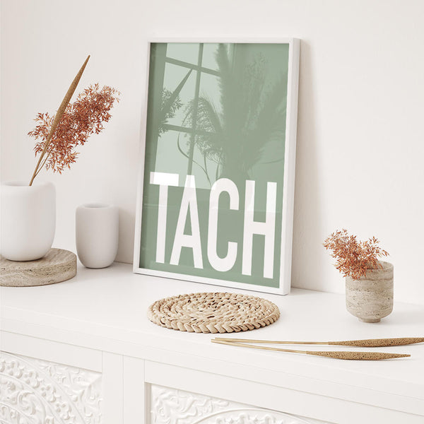Eingangsbereich Poster  – Tach Motiv – Flur Bild