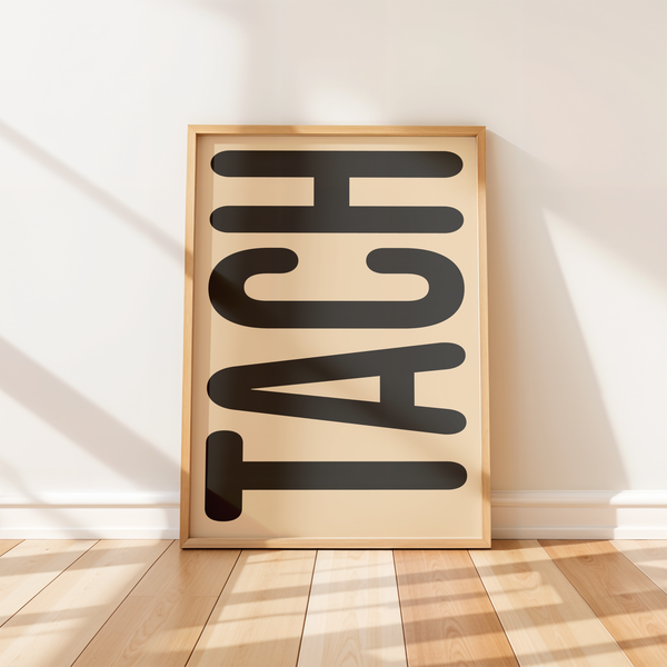 Poster Eingangsbereich – Stilvolle Wanddeko - Tach Poster