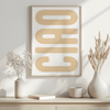 CIAO - Entrance Poster - White Background - 9 Colors