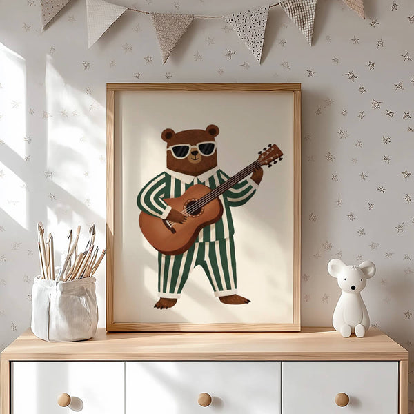 Babyzimmer Ideen – Kinderzimmer Poster – Geburt Geschenk