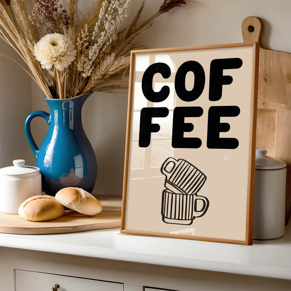 Küchenposter – Kaffee Bild – Küchendeko
