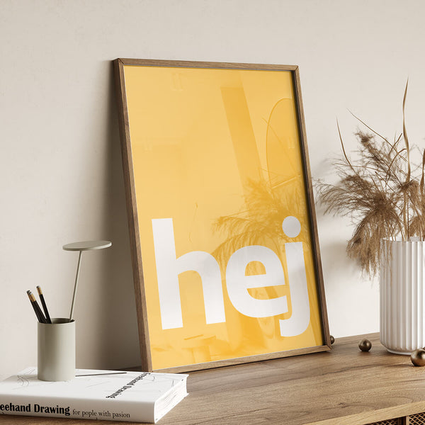 Hej Poster – Flur gestalten – Eingang Ideen