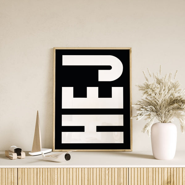 Eingangsbereich gestalten – Hej Poster – Flur Einrichtung