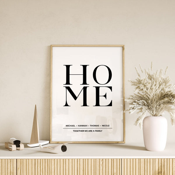 Eingangsbereich Inspiration – HOME Poster – Flur Design