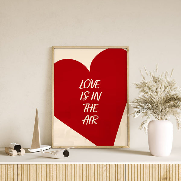 Flur Bilder – Herz Poster – Eingangsbereich Dekoration