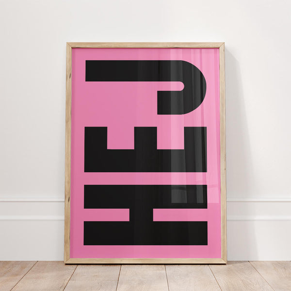 Eingangsbereich gestalten – Hej Poster – Flur Deko