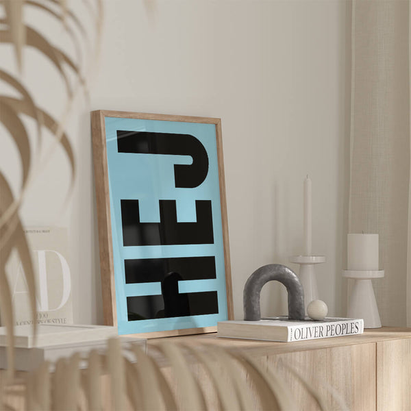 Eingangsbereich Design – Hej Poster – Flur gestalten